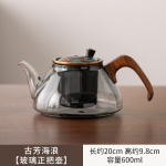 Veekeetja Klaaskann Vee valmistamiseks Teekann K&otilde;rge Temperatuurikindlus Klaaspott Filter J&auml;&auml;gid L&auml;bipaistev Kuumuskindel Veekeetja