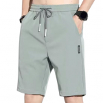 Meeste suvised vabaaja l&uuml;hikesed p&uuml;ksid elastne n&ouml;&ouml;riga v&ouml;&ouml;koht sirge laia jalaga l&uuml;hikesed p&uuml;ksid taskud Disain j&auml;&auml;siidist &uuml;hev&auml;rvilised spordip&uuml;ksid L