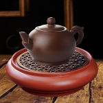 Convenient Round Tray for Tea Service in Home Or Office 12.8cmx4cm
