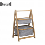 Multi-Layer Storage Rack: Versatile Folding Rack for Bedroom, Living Room, and Bathroom Storage