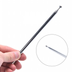 5 tk antenni 75 oomi teleskoopraadioantenni F-t&uuml;&uuml;pi isane pistik&uuml;henduse adapter