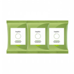 Beplain Mung Bean pH-Balanced Cleansing Wipes 20sheets x 3