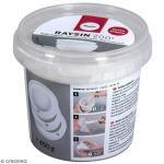 Poudre de moulage - Rayher - 200 Extra strong - Blanc - 400 g - Pour cr&eacute;ations fines valge