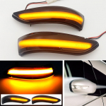 2x D&uuml;naamilised k&uuml;ljepeegli j&auml;rjestikused suunatulede lambid LED-suunatulede indikaatorlambid Mercedes Benz A B Klassi W169 W245 2005-2008 jaoks