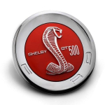 1tk 15cm Metallist Auto Embleem Tagumine Kleebis Decoracion SHELBY GT 50 Aastat Logo jaoks Ford Mustang RANGER Fiesta F150 Edge Escape C