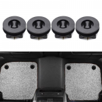 KDSSYFT Auto P&otilde;randamati Kinnitusklambrid Komplekt 4 tk Universaalne Universaalne Auto P&otilde;randamatt must