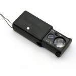 30/60X ehete luup Juveliirid silmade suurendusklaasiga LED-valgusl&auml;&auml;tse luup