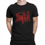 Huumoristlikud Death Metali esinduslikud T-s&auml;rgid Meeste &Uuml;mar kaelus Puuvillased T-s&auml;rgid Death Metal L&uuml;hikeste varrukatega XXXXXL