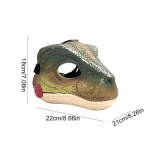 Naljakas Dinosaurusimask Dino Mask K&otilde;va Plastik Halloween Liikuva L&otilde;uaga Pea N&auml;omask Heliga Liigutatav Suu Pidu Pidu Cosplay Rekvisiit