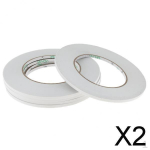 2x5x Heavy Duty Acrylic Double Sided Tape Heat Insulation 50m 3mm , as described, 2 Pcs
