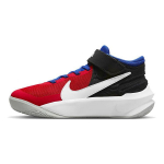 Nike Team Hustle D10 FlyEase GS University Red Game Royal Laste tossud Off-Noir White DD7303-005 38.5