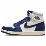 Air Jordan 1 Retro High OG Rare Air - S&uuml;gav Kuninglik Sinine Meeste Tossud Valge Must Neutraalne Hall DZ5485-100 44