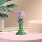 Design Candle Holder for Centerpiece Decoration on Dining Table lilla