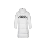 Under Armour &Uuml;hev&auml;rviline Kahesuunaline T&otilde;mblukuga Pikk Alla Jope Talvine Meeste &Uuml;ler&otilde;ivad Valge 1345057-100 S white