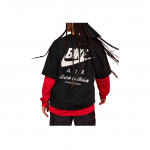 Jordan X Nigel Sylvester koost&ouml;&ouml; SS25 Mugav Minimalistlik Mood L&uuml;hikeste Varrukatega T-s&auml;rk Unisex Topid Must HQ1737-010 S