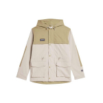 Adidas Originals X Spezial Moorfield Jakk V&auml;rviplokk Logo V&auml;litingimused T&ouml;&ouml; Pikkade varrukatega Vintage Mitme taskuga Kapuutsiga Jakk Meeste jakid Khaki IN6753 S