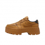 Air Jordan 1 Low Brooklyn Wheat Naiste Tossud Pruun Team-Red Metallic-Gold HF3184-700 38