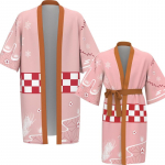 Demon Slayer Kimono - Tanjiro ja Nezuko stiilis unisex haori mantel Free size Adult