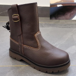 Eripakkumine: Ehtsast nahast l&uuml;hikesed saapad - Unisex retro ratsas&otilde;idu- ja Martini stiil, hingavad ja trendikad 40