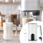 Milk Frother Automatic Coffee Steamer for Chocolate Cream white must
