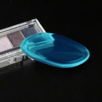 2pcs Bleu Gel de Silice &eacute;ponge Attach&eacute; Transparent Fond de Teint Maquillage Outil Cosm&eacute;tique