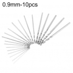 0,5-3 mm 10 tk Micro HSS spiraal sirge varrega keerdpuurid puuriistad 0.9mm-10pcs