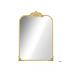 Seinapilt - MUVOE - Barokk - Kuldne metallraam - 60 x 87 cm - Eemaldatav lilleline