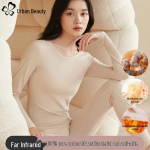Urban Lady 10A Antibacterial Pure Cotton Thermal Base Layer Set L