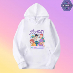 Kpop Deemonik&uuml;ttide F&auml;nikaup Mira Rumi Zoey Huntrix Kapuutsiga pusa Harajuku Pullover Topid Mees Naine Pusapluus F&auml;nnide Kingitus 3XL