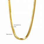 925 Sterlingh&otilde;be Itaalia Madukett kaelakee - Stiilne, Kvaliteetne, Mitmek&uuml;lgne Aksessuaar 925 Silver kuld