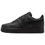 Nike Air Force 1 Low Triple Black Ripstop Unisex tossud IH4452-001 44