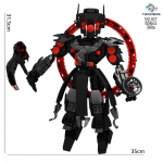 Skibidi Tualett Titaan TV Mees Speakerman &Otilde;udusm&auml;ng Bossid Kaamera Ehitusklotsid Multifilm Nukumudel Laste S&uuml;nnip&auml;ev Halloweeni Kingitus