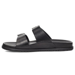 UGG Wainscott Pandlaga Sandaalid Nahast Vabaaja Moodsads Sandaalid Meeste Sandaalid Must 1119530-BLLE 40