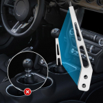 Bent Shifter Handle Lever Accessories 10 inch Premium Durability Easy to Install Replacement Gear