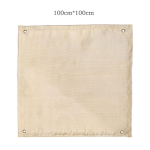 Vastupidav Telkimine Tulekindel Riie Leegiaeglustav Isolatsioonimatt Tekk Klaasiga Kaetud Soojusisolatsioonipadi V&auml;ljas Piknik Grilli 28x28cm beige