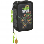 Trousse scolaire - SAFTA - Tortugas Ninja - 36 outils - Multicolore - Enfants 5-14 ans puhas
