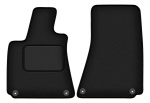 Dywaniki samochodowe prz&oacute;d do: Maserati Quattroporte VI sedan (2015-) czarne