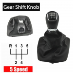 Handle gear lever knob Fit For Skoda Octavia A5 A6 2004 - 2012 Car Manual Gear stick shift knob gearbox shift knob boot Gearbox 6 Speed Set