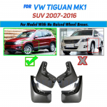 Komplekt porilappide jaoks VW Tiguan 2007-2016 Poriklapid Pritsmekaitsed Eesmised Tagumised Poriklapid Porilauad 2009 2010 2011 2012 2013 2014 Poritiibad 2007-2016