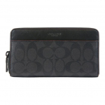 Coach Akordionrahakott 20 Klassikaline Vintage Tr&uuml;kitud Logo Reljeefne Kate L&otilde;uendrahakott K&auml;ekott Meeste Hall Must Gift box set (basic set+black counter gift box) must/hall