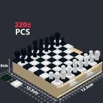 Malekomplekti klotsid M&auml;nguasjad T&auml;iskasvanutele Rahvusvaheline malem&auml;ng Reisimine Kokkupandav malelauakomplekt Lastele Miniklotsid lastele Harivad kingitused 0214-3