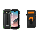 Blackview N6000 Kompaktne vastupidav nutitelefon 4,3-tolline, 16 GB RAM 256 GB ROM, 48 MP kaamera, 3880 mAh aku, Helio G99 with case roheline