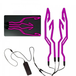 6 v&auml;rvi kiivri riba EL kleebis LED kiivri valgusriba mootorratta kiivri valgus &ouml;&ouml;s&otilde;idu tarvik veekindel LED k&uuml;lm tuli lilla hele v&auml;rv