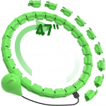 24 sektsiooni nutikad kaalutud spordir&otilde;ngad k&otilde;ht &otilde;huke talje Harjutus Eemaldatav r&otilde;ngas massaaž Fitnessiringid Treening Kaalulangus