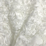 Kvaliteetne 100x130cm 3D Roosid Kangas Pits K&auml;sit&ouml;&ouml; Kleit Pulmapidu Vaiba Taustakaunistus Patchwork &Otilde;mblemine Telas 100x135cm