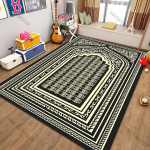 17 stiilis islami palveruumimatt moslemitele, Ramadan, pehme meestepalvematt, kaasaskantav laste magamistoa vaip, igap&auml;evane palvematt, Eid al-Fitri kingitused 40x60cm (16x24in)