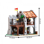 Gobricks MOC-212374 K&uuml;tipuhkus (Lossi sari nr. 1) Ehitusklotsid M&auml;nguasjad Kingitused