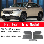 For Honda XR-V ZR-V HR-V Vezel  2024 Car Grille ert Net ect Screening Mesh Cover Trim Frame Accessories HRV ZRV for XR-V HR-V Vezel gray