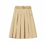Fila P&auml;randmoe Klassikaline Retro Elegantne Mitmek&uuml;lgne Mugav Volditud Vabaaja Pikk Seelik Naiste seelikud Mukhara-Khaki F11W618306FDK M