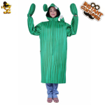 T&auml;iskasvanud paar naljakas kaktus, Halloweeni kost&uuml;&uuml;m, naljakas &uuml;hes t&uuml;kis lava cosplay peokost&uuml;&uuml;m One size fits all blue
